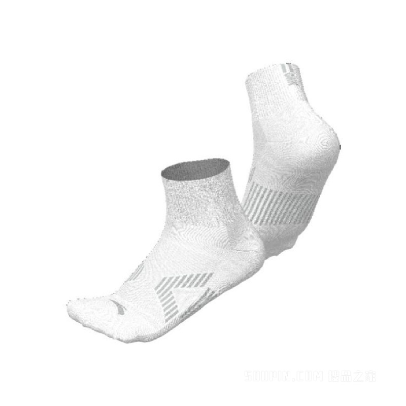 安踏综训系列ANTACHN男女同款平板中袜