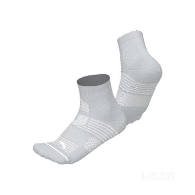 安踏跑步男女同款平板中袜
