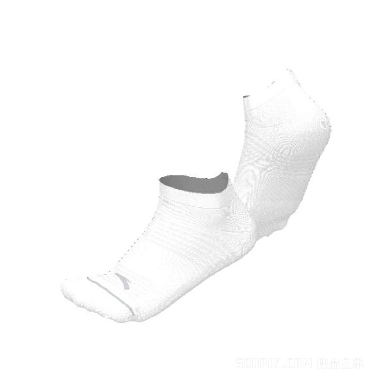 安踏跑步男女同款平板短袜