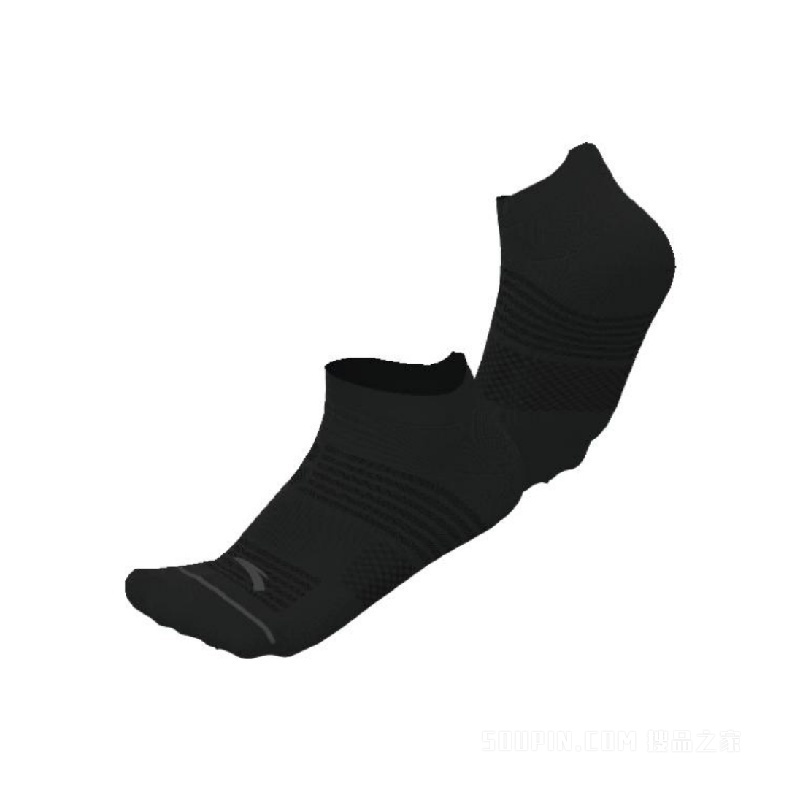 安踏跑步男女同款平板短袜