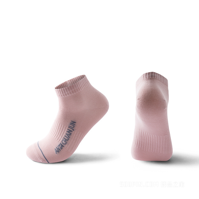 安踏冠军全天候系列男女同款平板短袜
