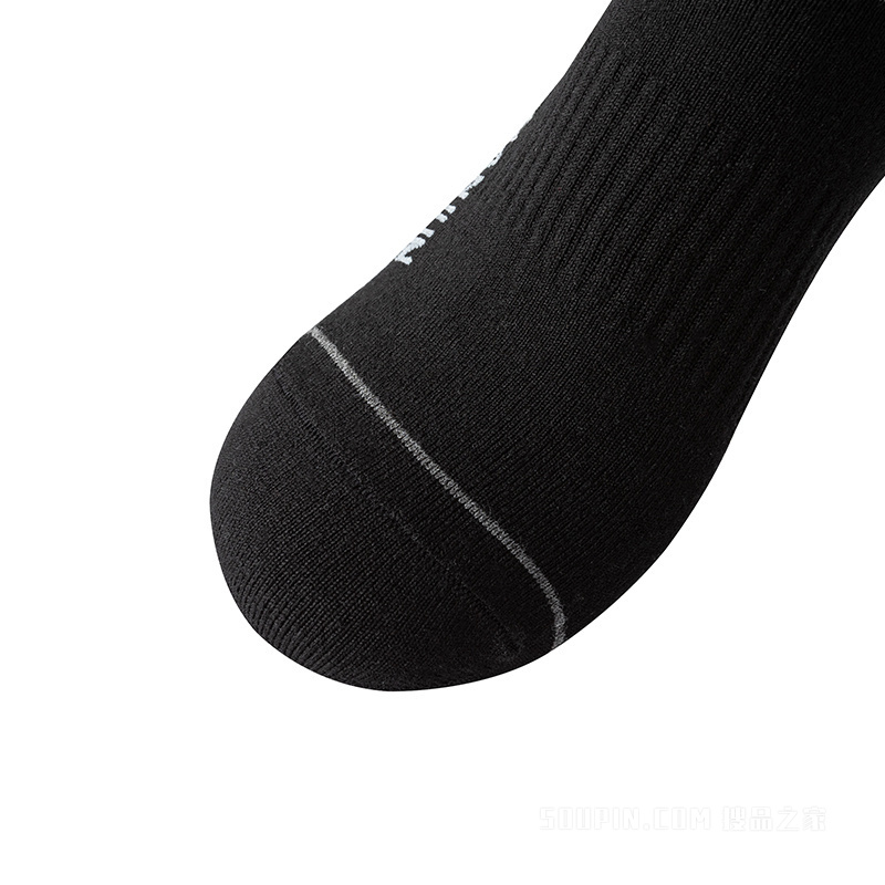 安踏冠军全天候系列男女同款平板中袜