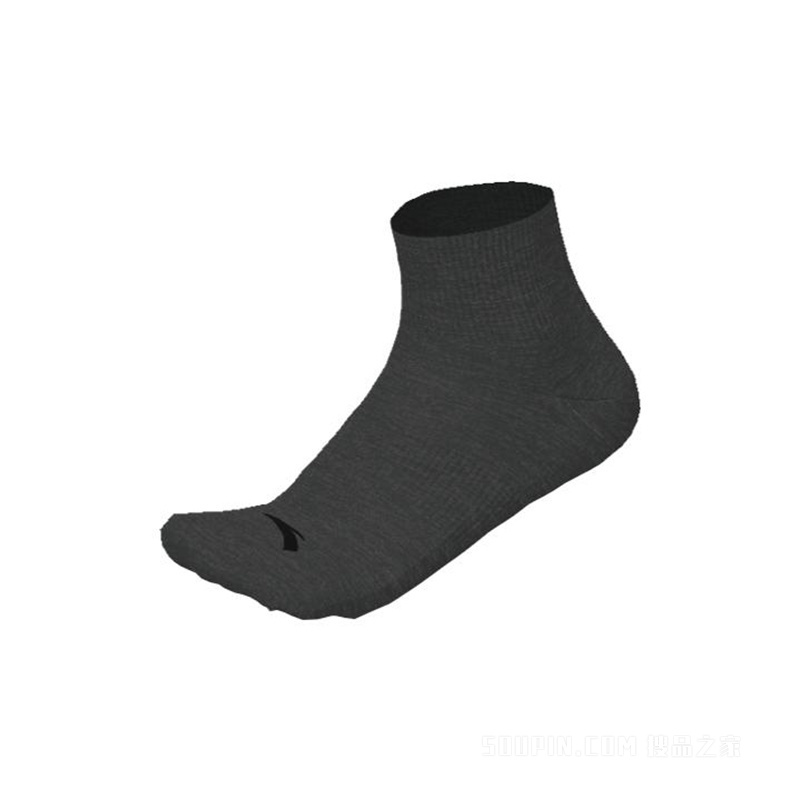 安踏综训系列男女同款平板中袜