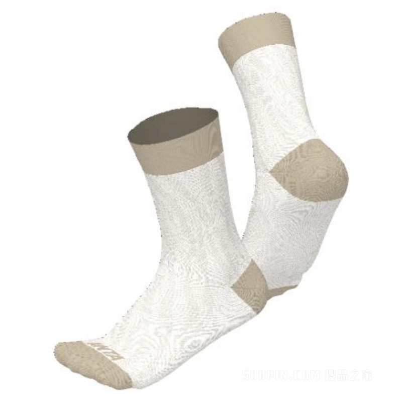 安踏运动文化男女同款平板长袜