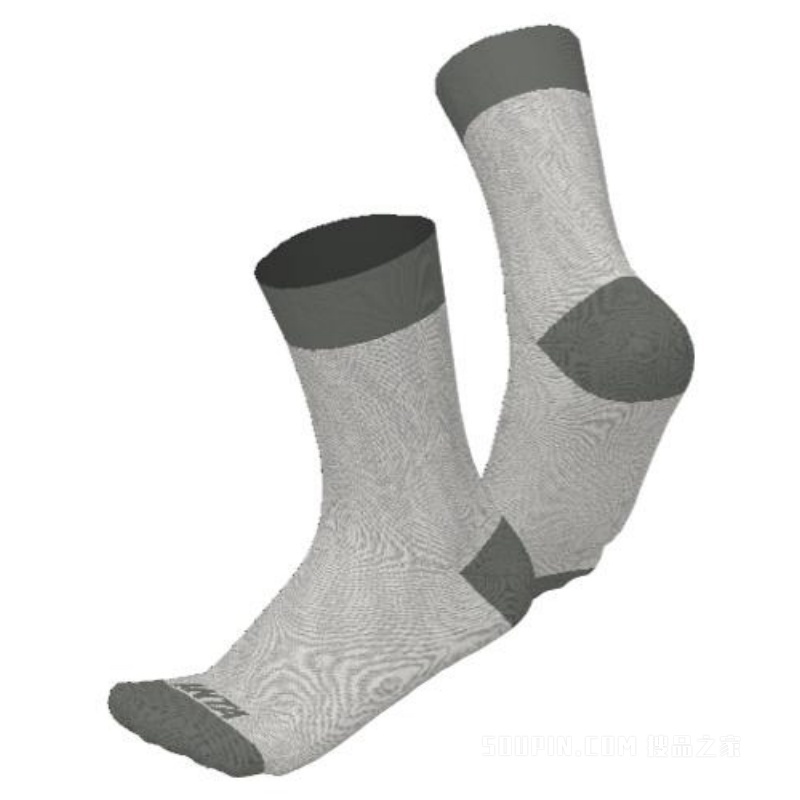 安踏运动文化男女同款平板长袜
