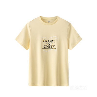 安踏生活系列ANTAICONIC女子短袖针织衫