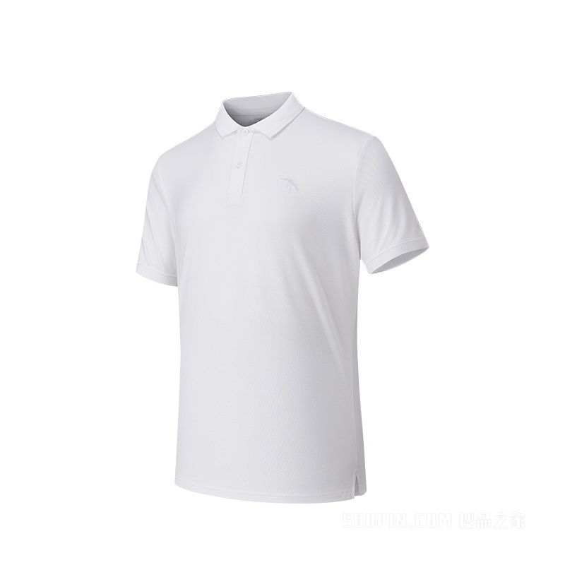 安踏生活系列运动复古男子冰肤短T