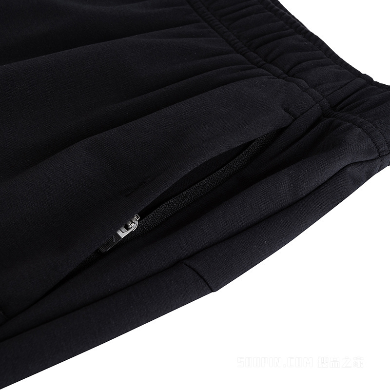 安踏训练男子液柔冰肤针织运动长裤