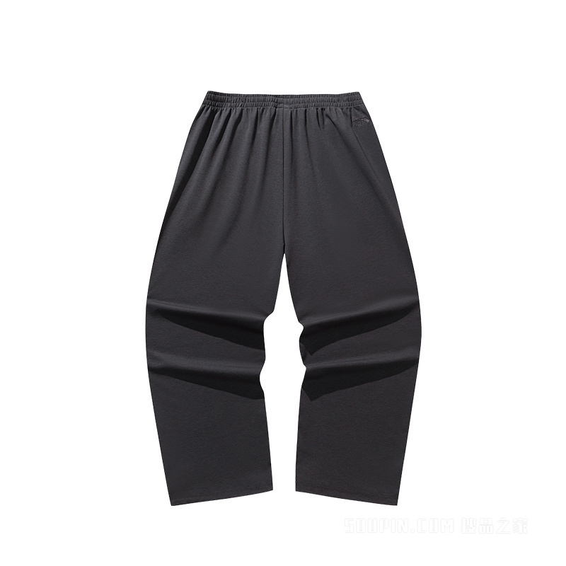 安踏运动复古男子冰肤针织运动长裤