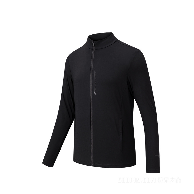 安踏综训系列训练男子冰肤Ⅱ针织运动上衣