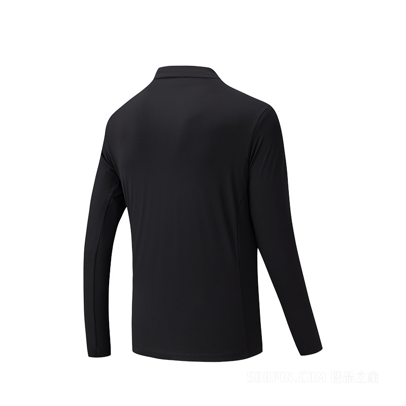 安踏综训系列训练男子冰肤Ⅱ针织运动上衣