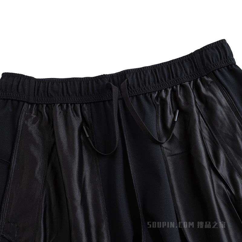 安踏训练男子液柔冰肤针织运动长裤