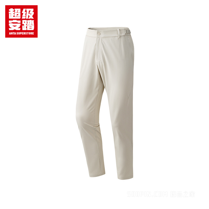 超级安踏城市通勤男子无氟防泼水长裤