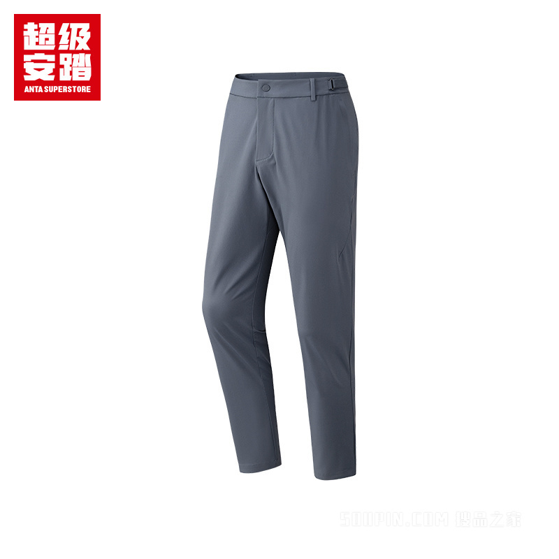 超级安踏城市通勤男子无氟防泼水长裤