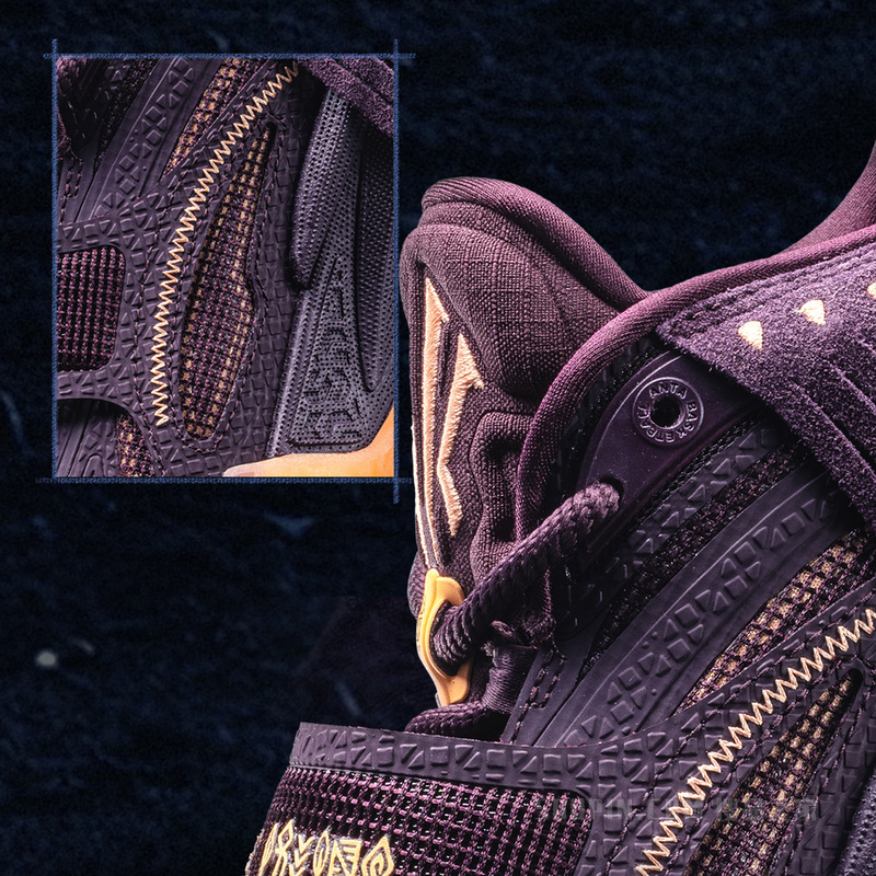 安踏欧文一代篮球鞋「紫酋长」