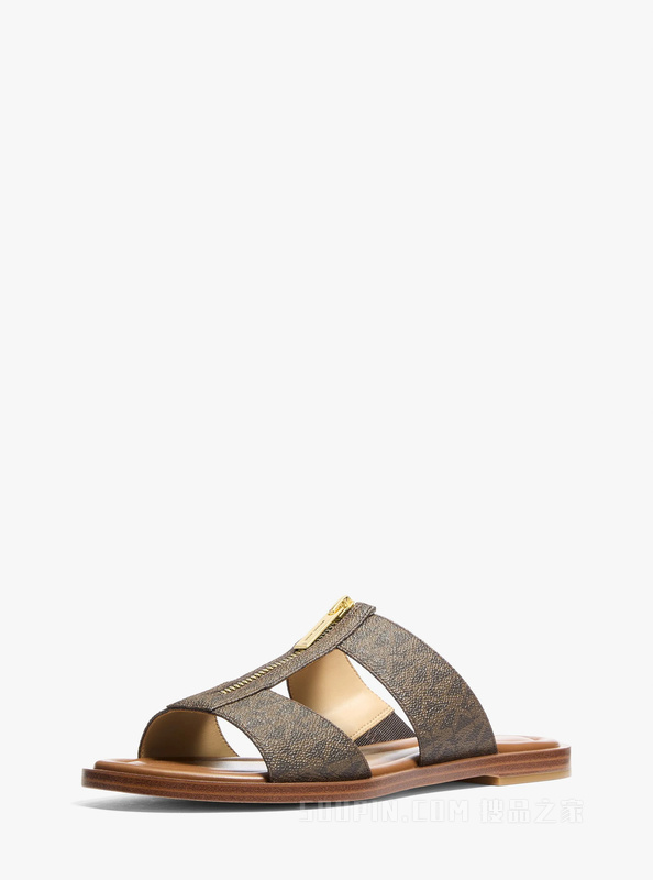 Berkley 老花平底凉鞋