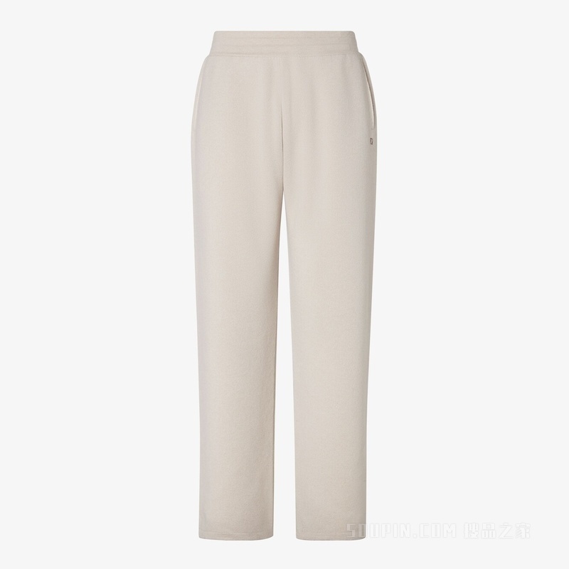 长裤 米色羊绒长裤