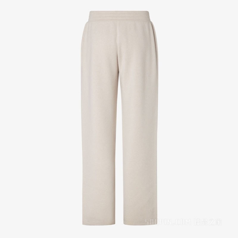 长裤 米色羊绒长裤