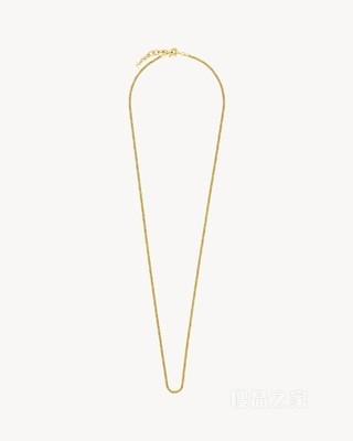 长款金属链式项链