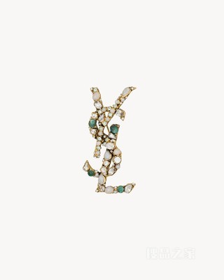 LE CASSANDRE仿水晶胸针