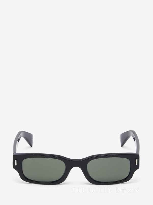 T-Bar铆钉Panthos框太阳眼镜