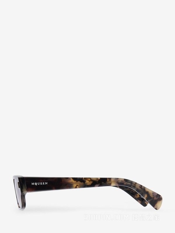 T-Bar铆钉Panthos框太阳眼镜