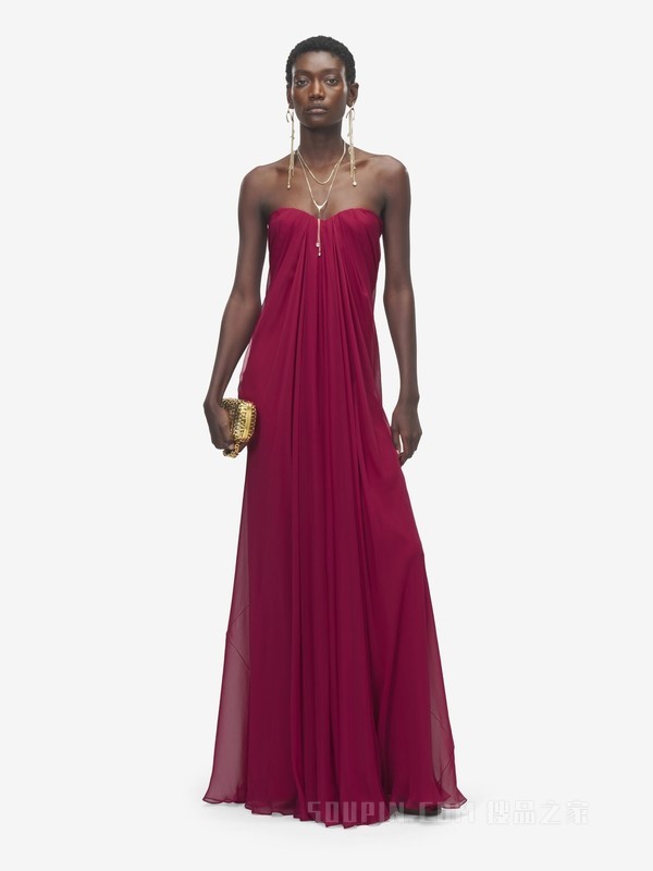 紧身胸衣晚宴连衣裙