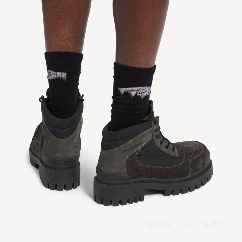 COMBAT STRIKE男士低筒靴