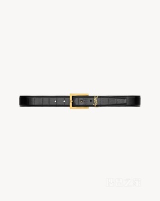 LE CASSANDRE鳗鱼皮革腰带