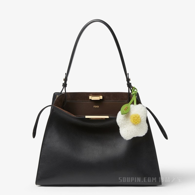 Sunny Side Flowers挂饰 白色和黄色羊剪毛挂饰