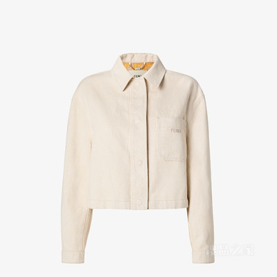 夹克 米色牛仔夹克