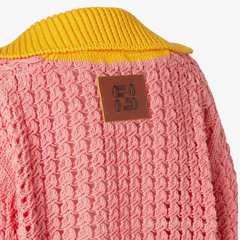 毛衣 粉红色棉质毛衣