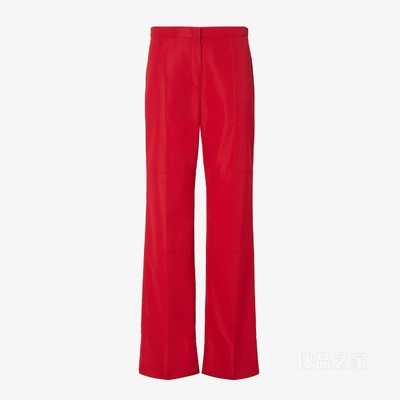 长裤 红色高科技粘胶纤维长裤