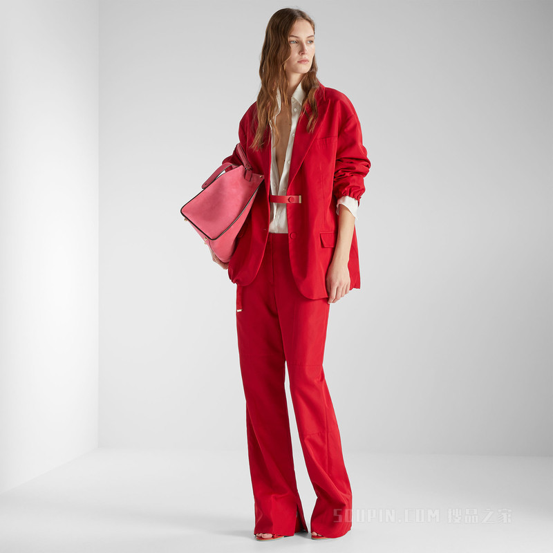 夹克 红色高科技粘胶纤维夹克