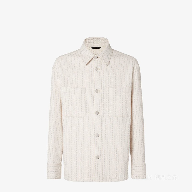 夹克衫 白色牛仔布Go-To Jacket