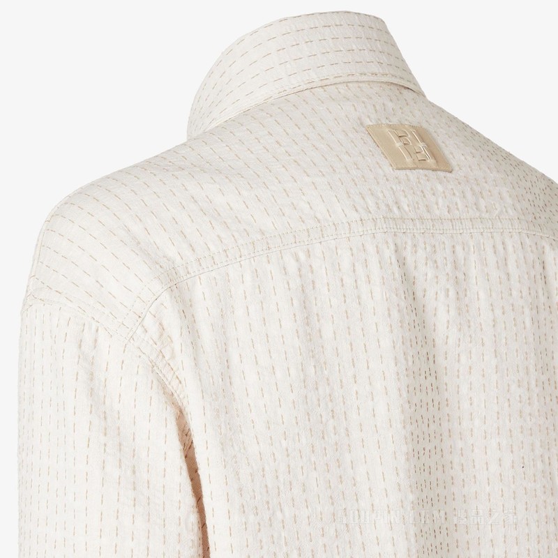 夹克衫 白色牛仔布Go-To Jacket