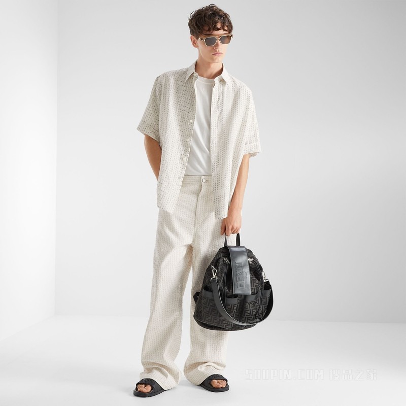 长牛仔裤 白色牛仔裤