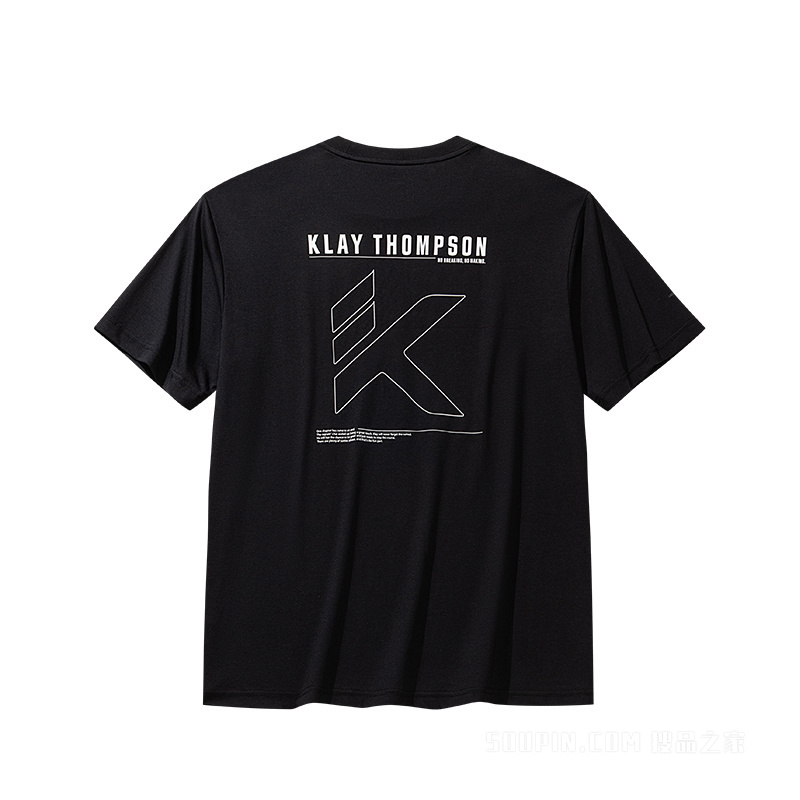 安踏篮球系列KT男子冰肤抗菌短袖针织衫