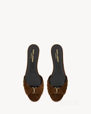 BABYLONE绒面革凉鞋