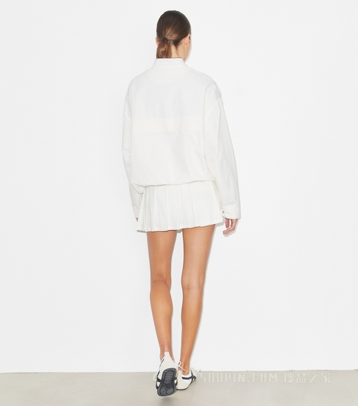 大号网球夹克 雪花白