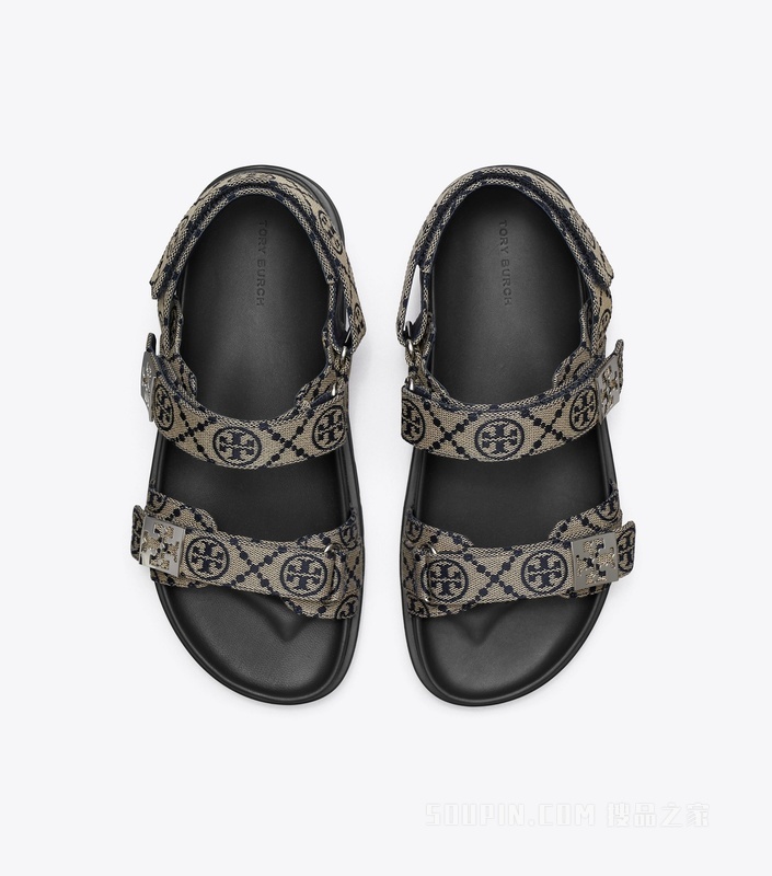 T Monogram Mellow 运动凉鞋 深邃海军蓝