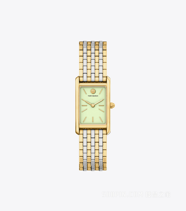 【礼物】Eleanor 纤细款腕表 薄荷绿/双色调