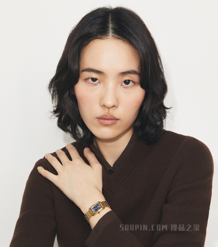 【礼物】Eleanor 小号腕表 海军蓝/金色