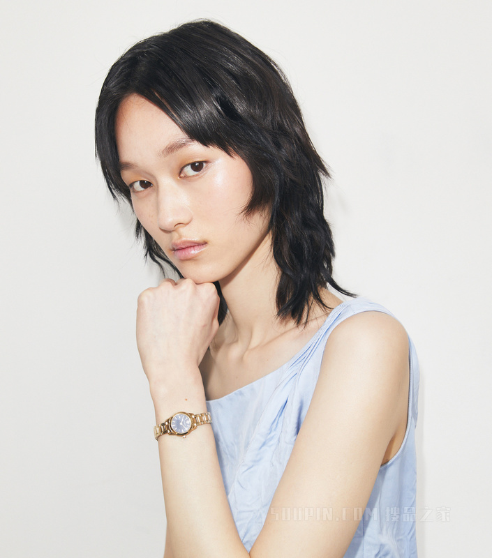 【礼物】Miller 迷你腕表 海军蓝/浅金色