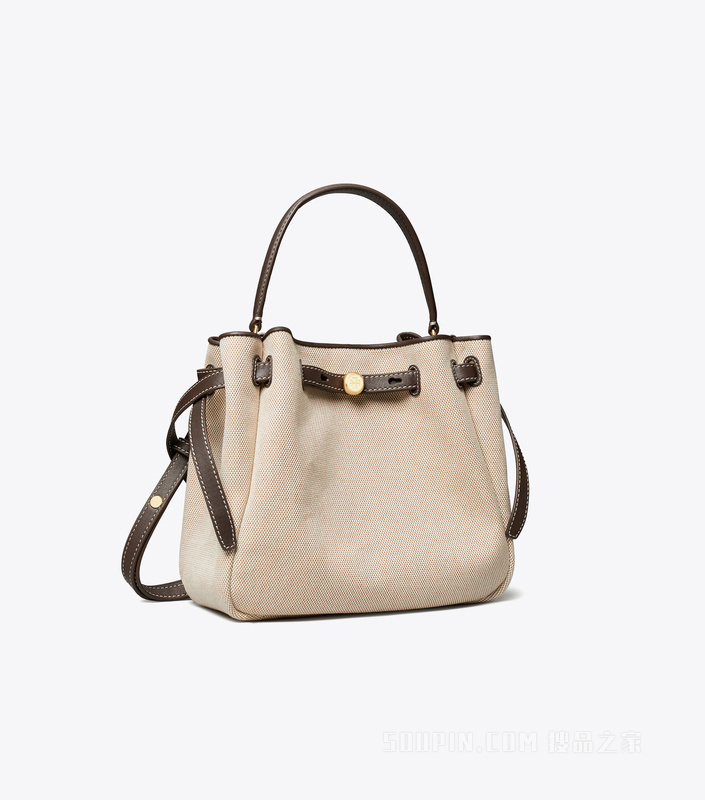 【礼物】Romy 水桶包 柔雾杏仁色/纯净白