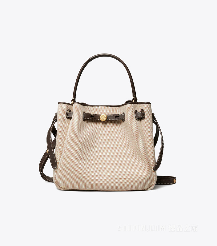 【礼物】Romy 水桶包 柔雾杏仁色/纯净白