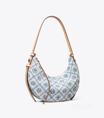 【礼物】Romy 牛仔新月包 粉末蓝