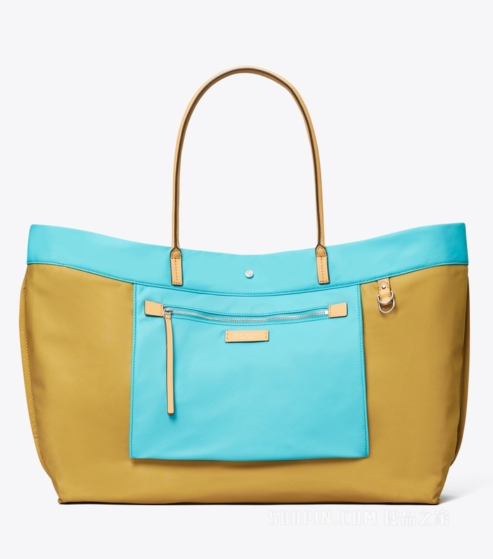 【礼物】Ella 双面托特包 浅松石色