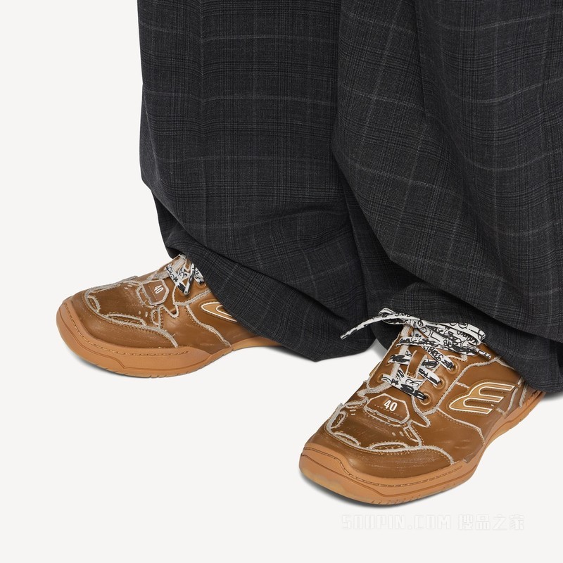 HAMPTONS WORN-OUT中度做旧运动鞋