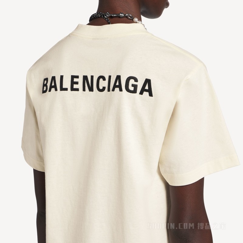 BALENCIAGA BACK中号版型T恤